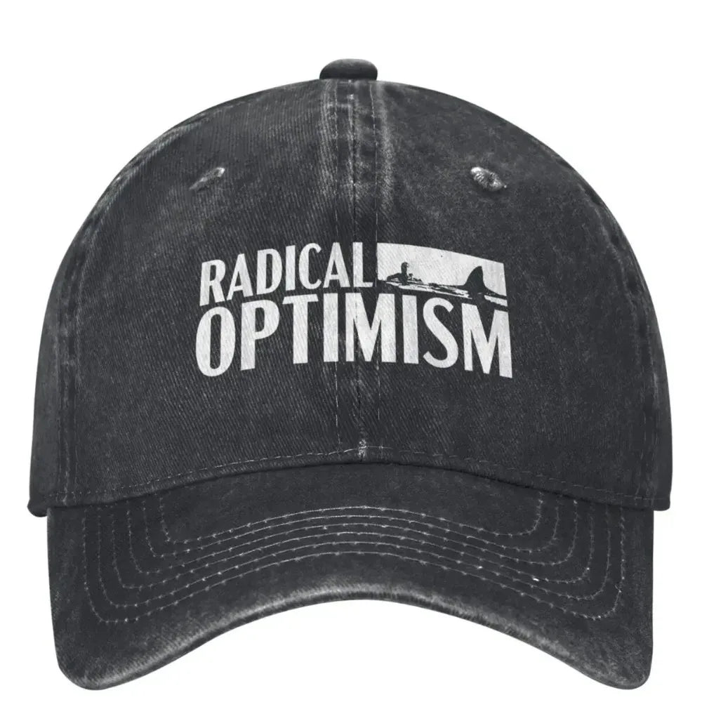 Vintage Dua-lipa Radical Optimism  Baseball Caps Unisex Distressed Denim