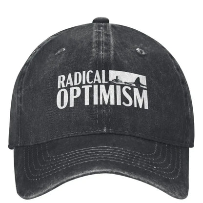 Vintage Dua-lipa Radical Optimism  Baseball Caps Unisex Distressed Denim