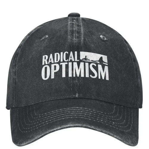 Vintage Dua-lipa Radical Optimism  Baseball Caps Unisex Distressed Denim