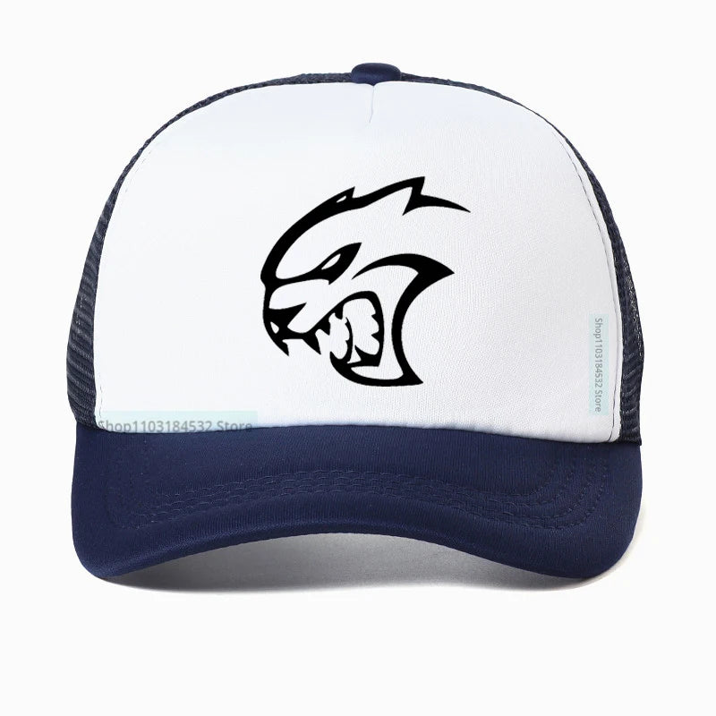 Hellcat Head Mesh Baseball Cap