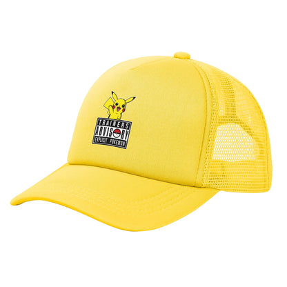 Trainers Pokemoned Anime Mesh Baseball Caps