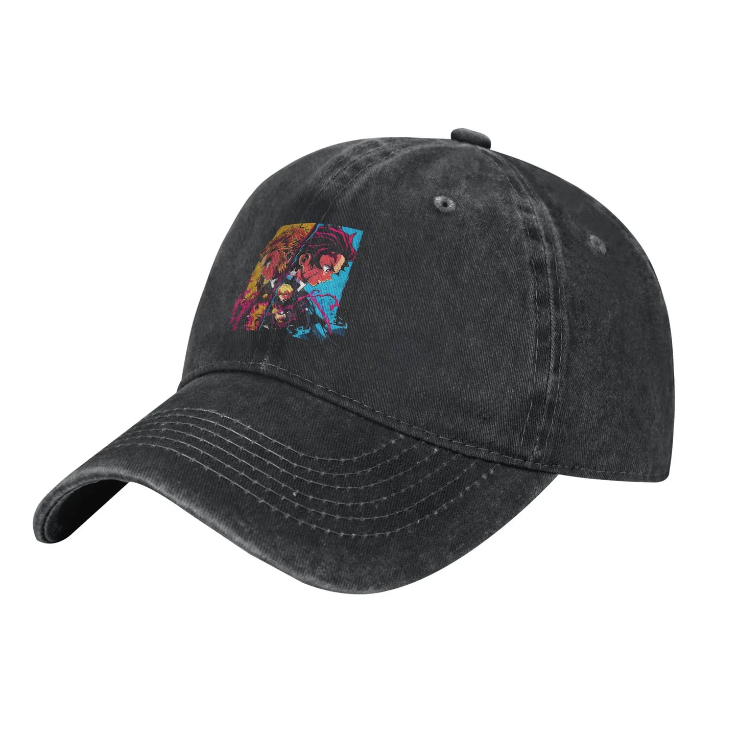 Pure Color Dad Hats Kimetsu No Yaiba Baseball Caps Demon Slayer