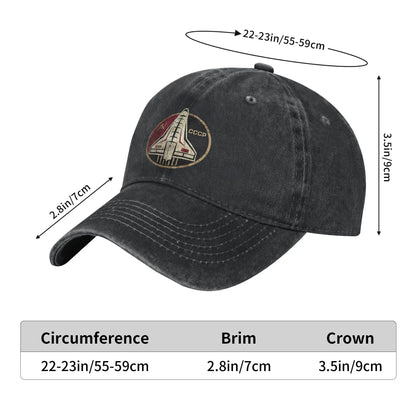 Fashion CCCP Yuri Gagarin Space Baseball Cap