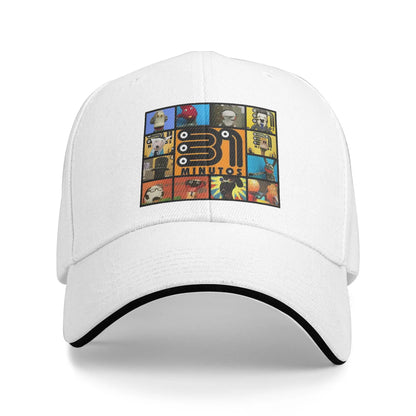 31 Minutos Cartoon Baseball Cap