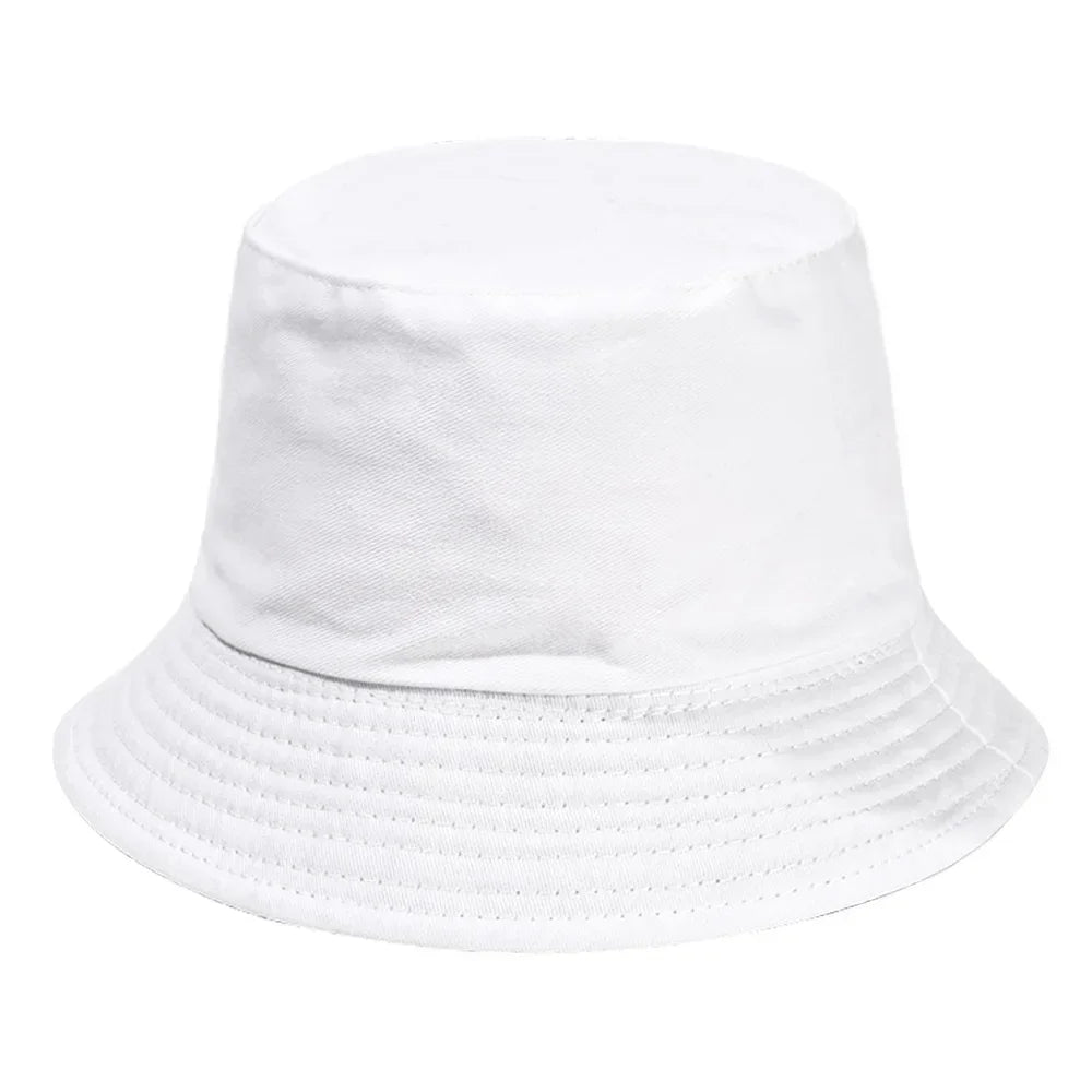 Fashion Denim Washed Bucket Hat Retro Foldable Sun Hat For Women Men