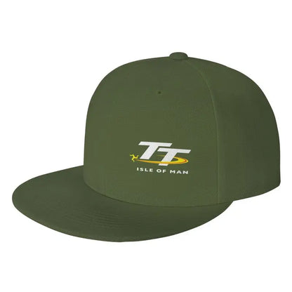 Isle Of Man TT Races Manx Print Snapback Cap