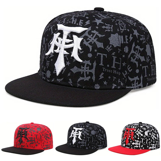 Creative Snapback Hat T Embroidery Graffiti HipHop Hat