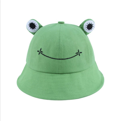 Froggy Bucket Hat Cap Cute Outdoor Sun Hat