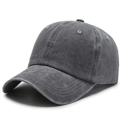 Solid Color Drawstring Baseball Cap