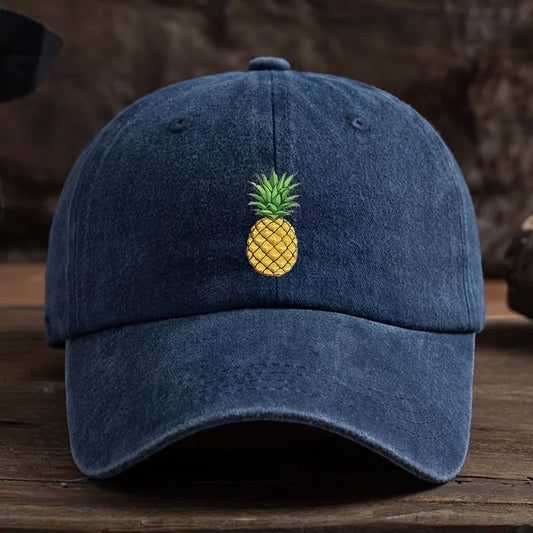 Pineapple Printed Baseball Cap Outdoor Casual Hat