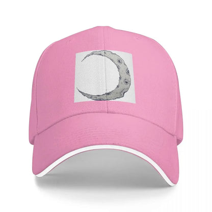 Grey Moon Baseball Cap