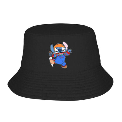 Stitch And Lilo Stitch Angel Love Bucket Hat