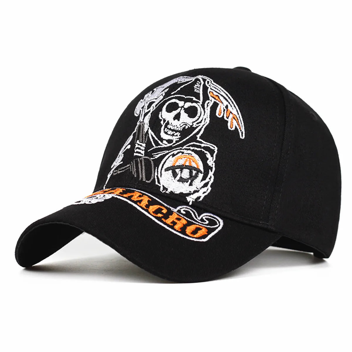 Army Cap Male Letter Embroidered Black Baseball Caps Men