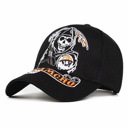 Army Cap Male Letter Embroidered Black Baseball Caps Men