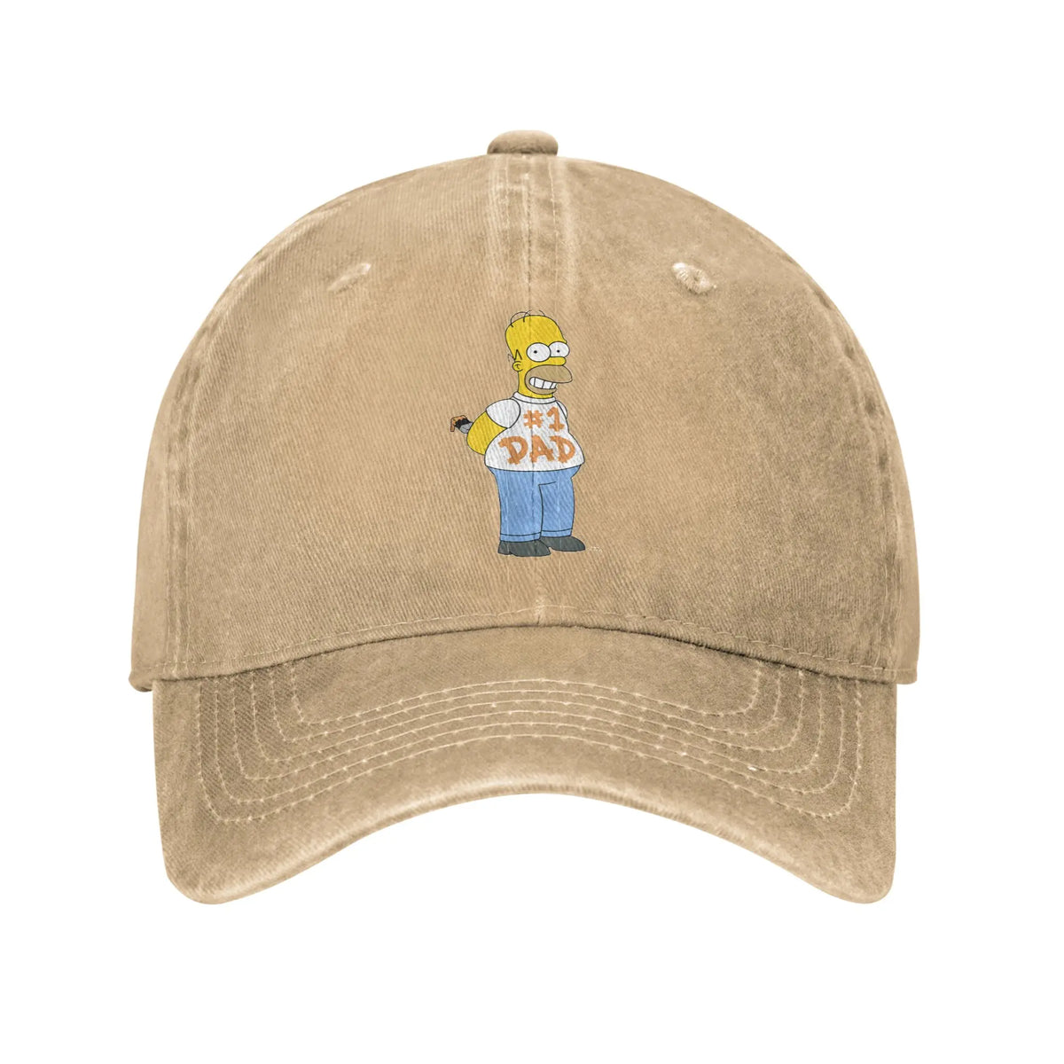 The S-simpson Number 1 Dad Father's Day Sun Baseball Cap