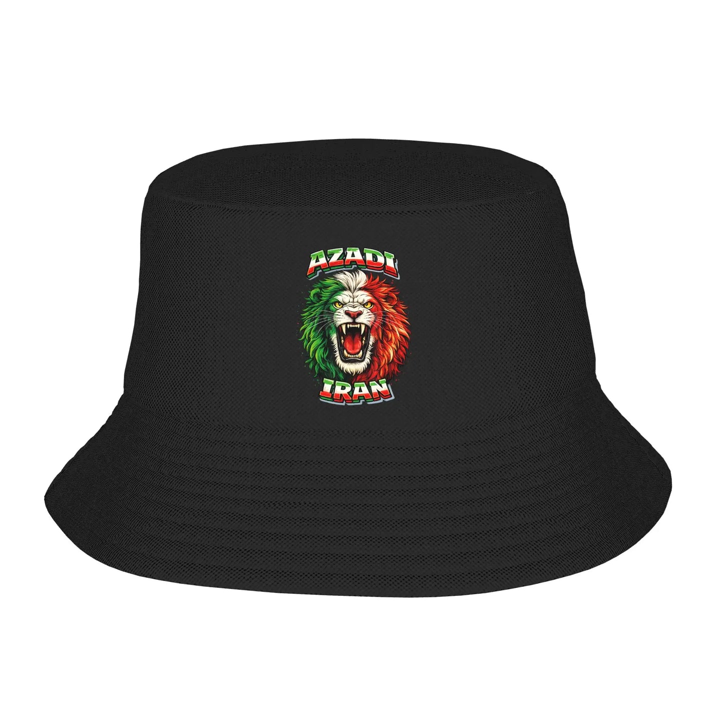 Iranian Make Iran Great Again Emblem Of Iran MIGA Bucket Hat