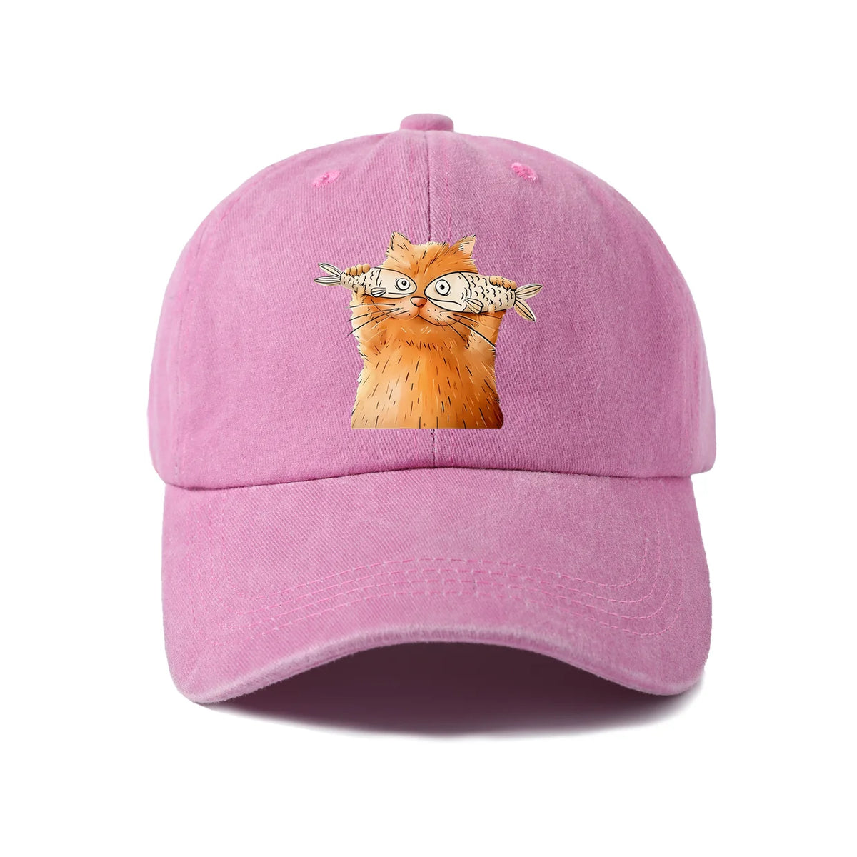 Cute Cartoon Animal Character Graphic Baseball Cap