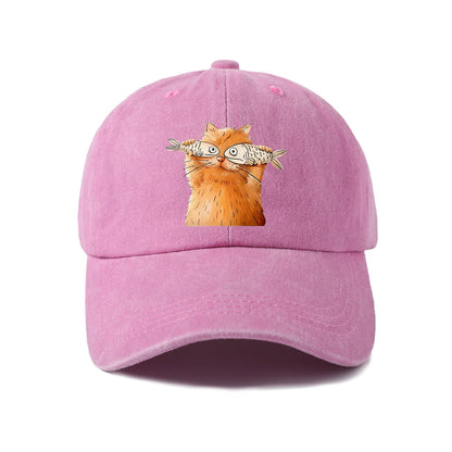Cute Cartoon Animal Character Graphic Baseball Cap