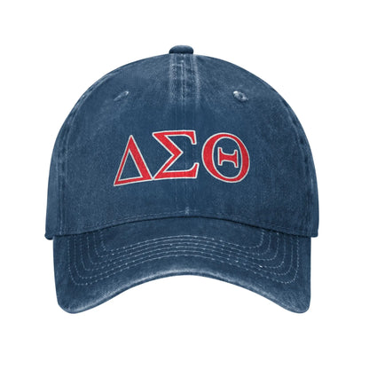 Delta Sigma Theta Sorority Denim Baseball Caps
