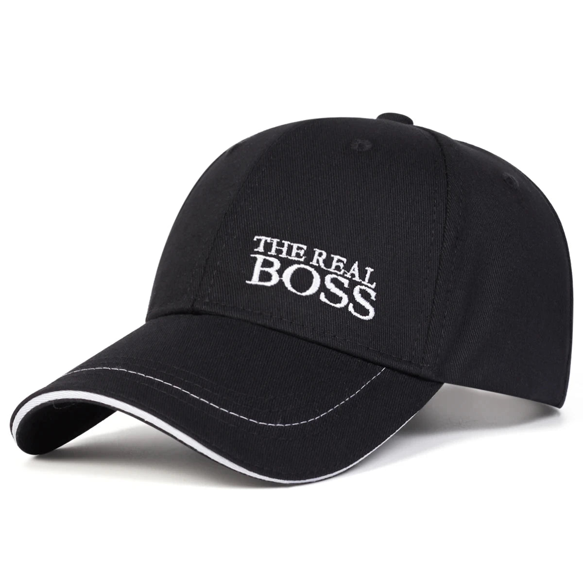 High-Quality, Unise-Friendly, Genuine Boss Letter Embroidered Baseball Cap