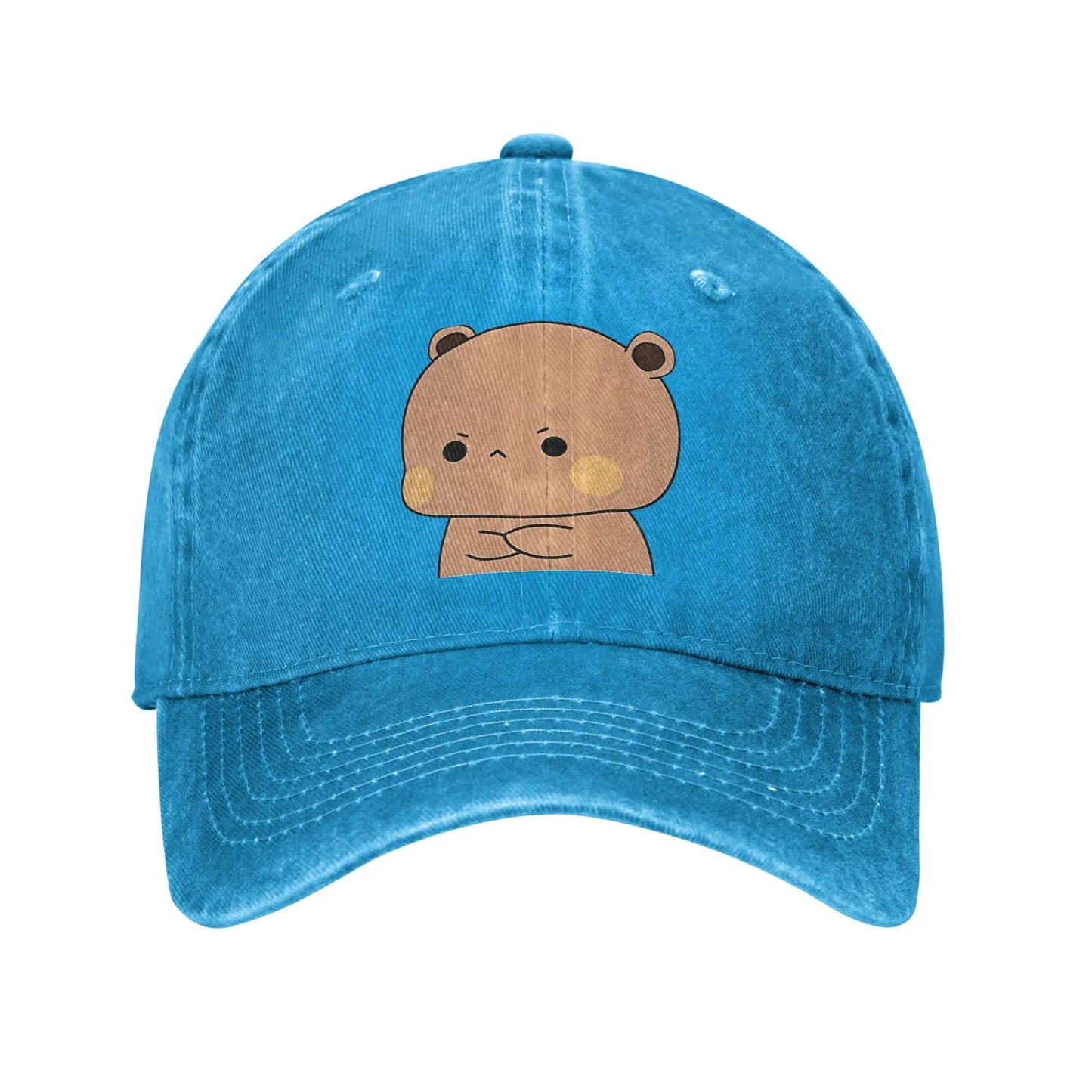 Dudu Is Angry With Bubu Dudu Sad Sun Baseball Cap