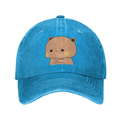 Dudu Is Angry With Bubu Dudu Sad Sun Baseball Cap
