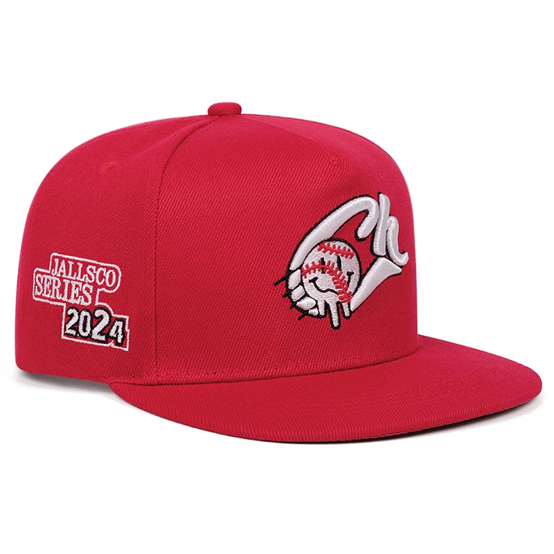 Baseball Hat CH Tennis Embroidery Backstage Hip Hop Hat Daily Leisure Flat Edge Hat