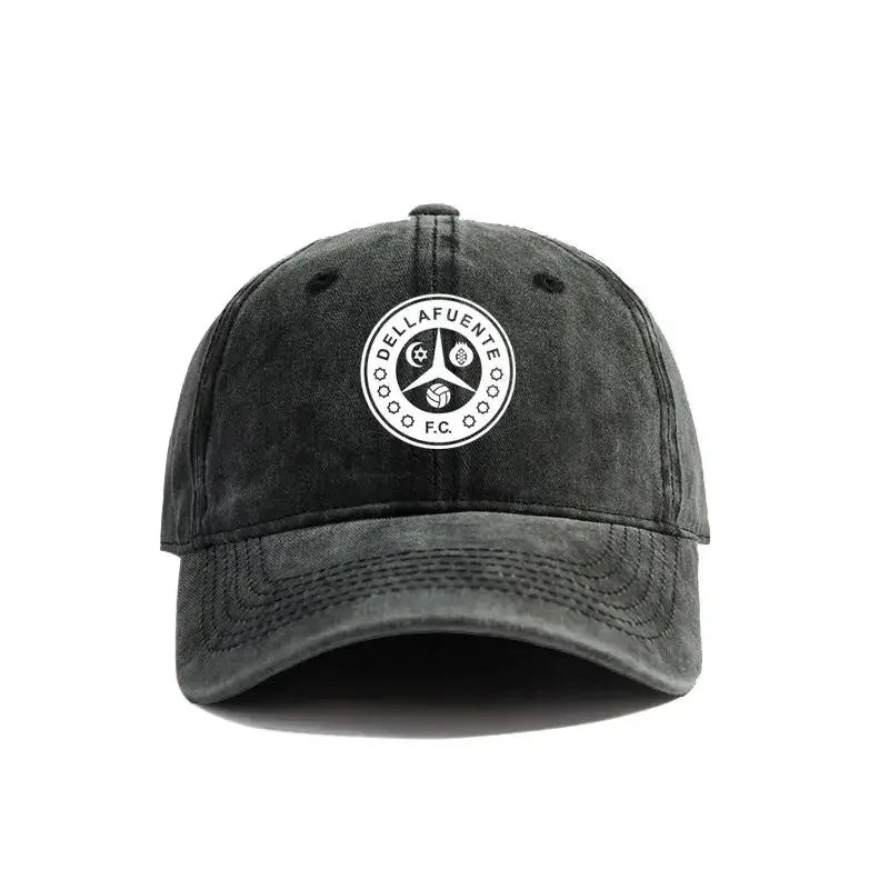 Dellafuente FC Baseball Cap Summer Distressed Dad Hats Men