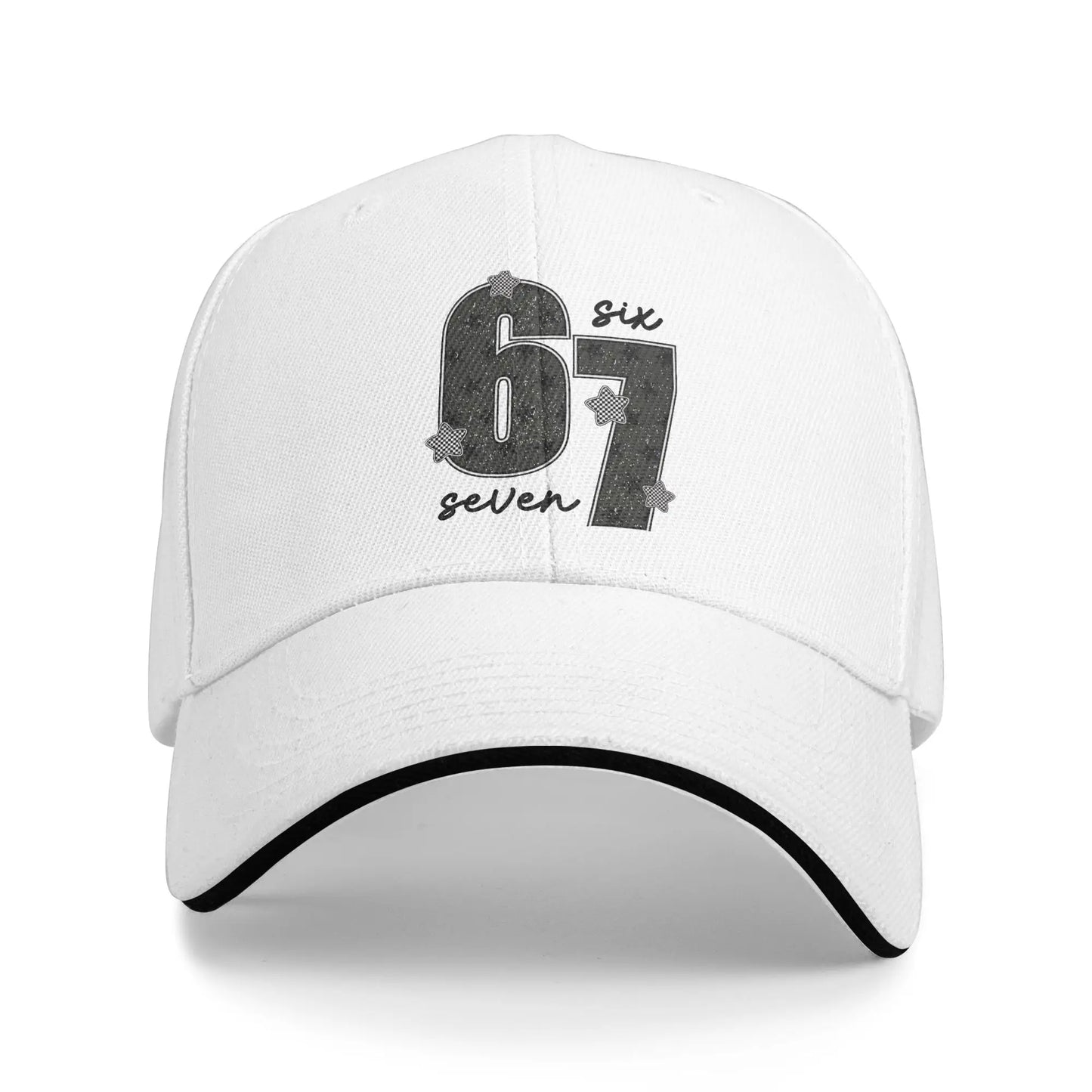 67 Six Seven 6-7 Baseball Cap Popular Steal Brainrot Gaming Meme