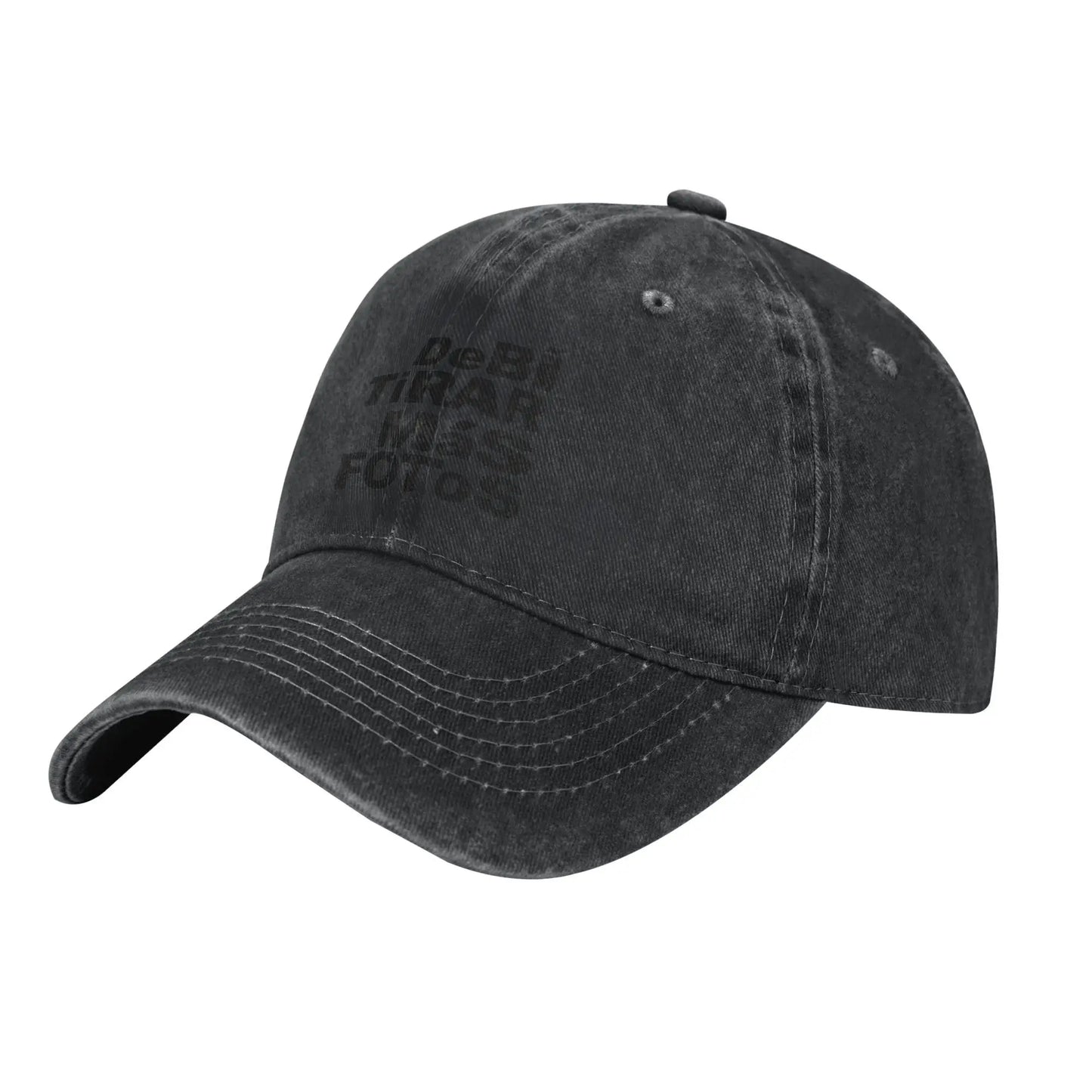 Vintage DTMF With Bear Cartoon Debi Tirar Mas Fotos Baseball Cap For Men Women