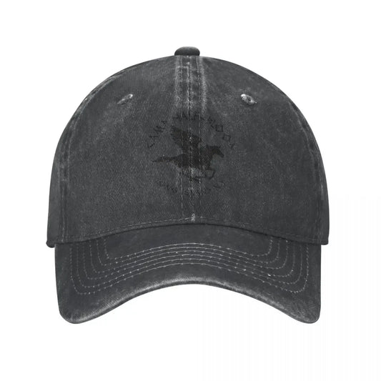 Camp Half-Blood Percy Jackson Men Women Baseball Cap Distressed Denim Hats Cap Retro