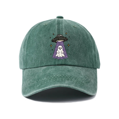 Ghost in Magic Jar Graphic Baseball Cap