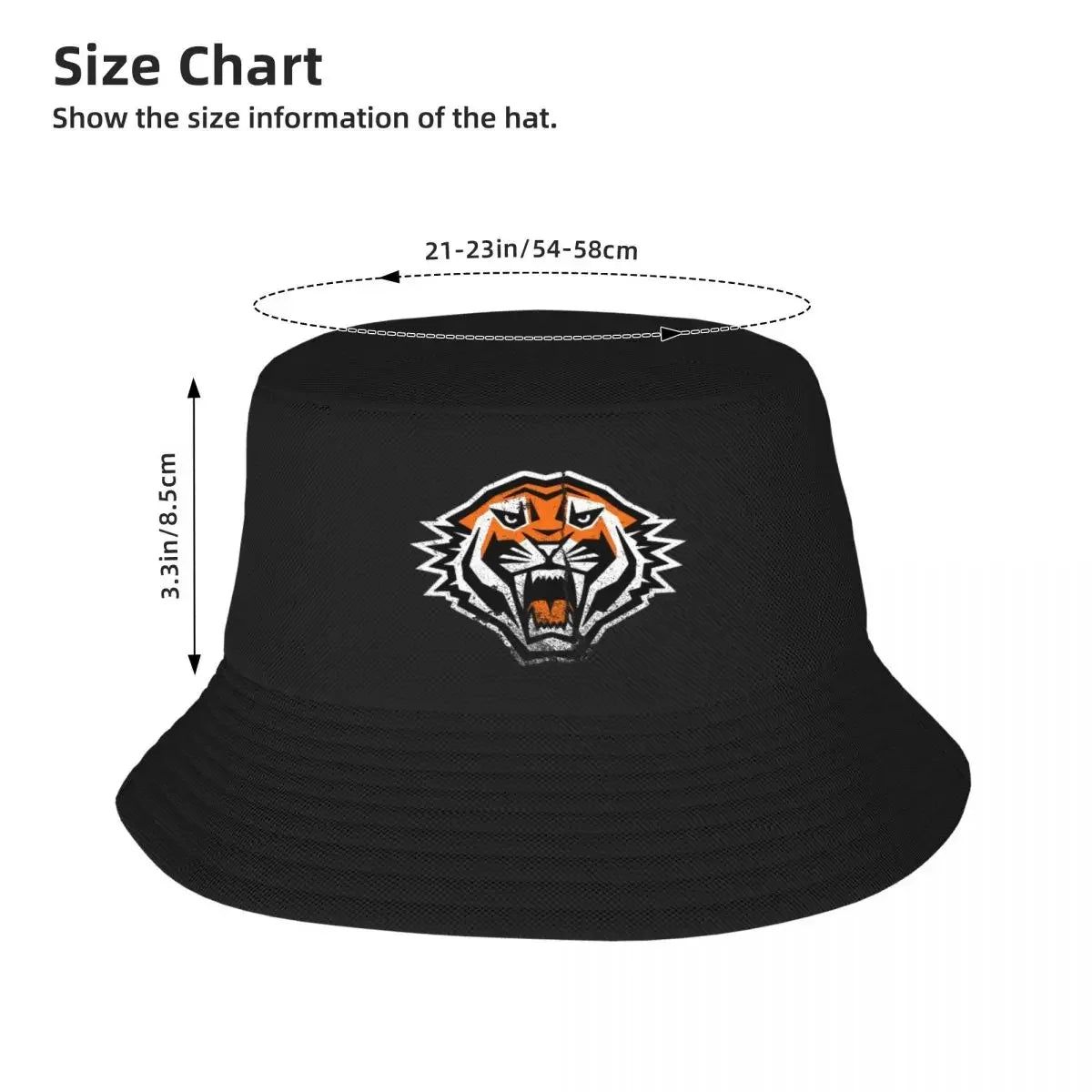 Caps West Tigers (Torn) Bucket Hat