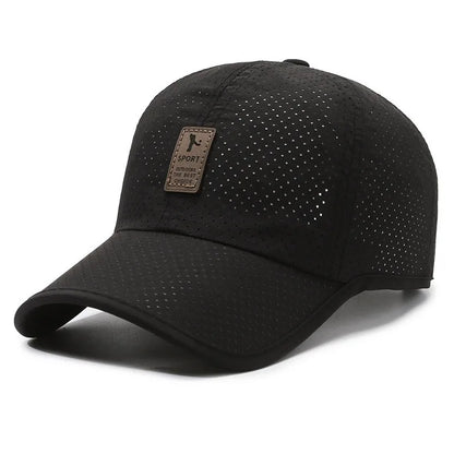New Quick-Drying Men Mesh Baseball Caps