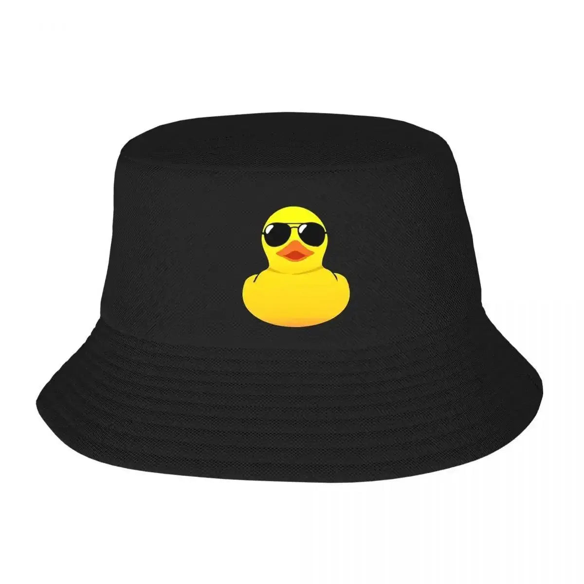 Cute Yellow Duck Print Bucket Hat For Men And Women