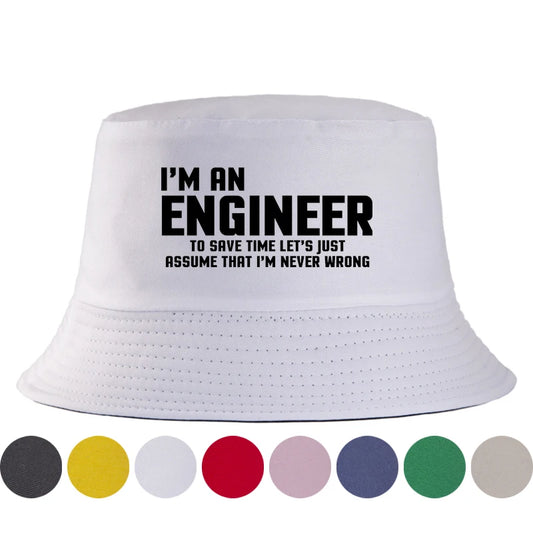 I Am Engineer Bucket Hat