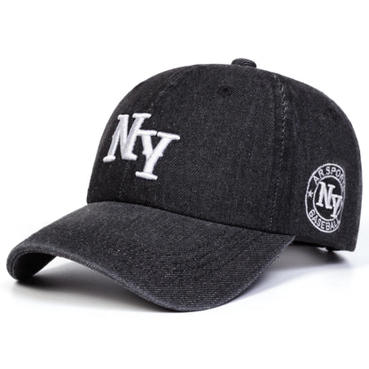 Unisex Letter Embroidery Cowboy Baseball Caps