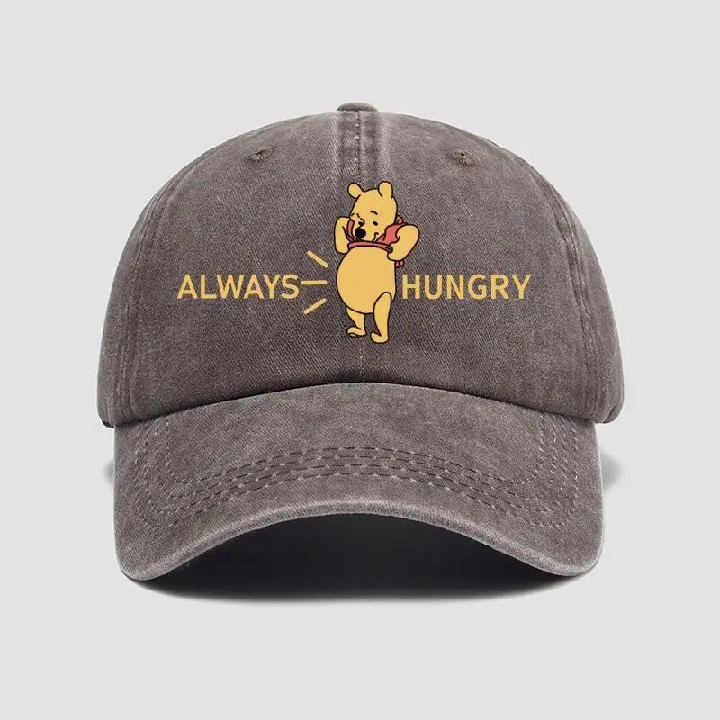 Pooh Bear Casual Hat Cute Anime Figure Winnie Baseball Caps