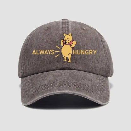Pooh Bear Casual Hat Cute Anime Figure Winnie Baseball Caps