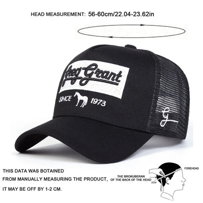 Unisex SINCE 1973 Letter Embroidery Baseball Caps