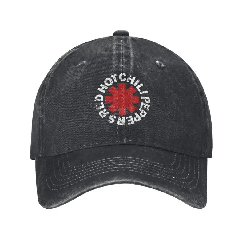 Red Hot Chili Peppers Print Baseball Caps