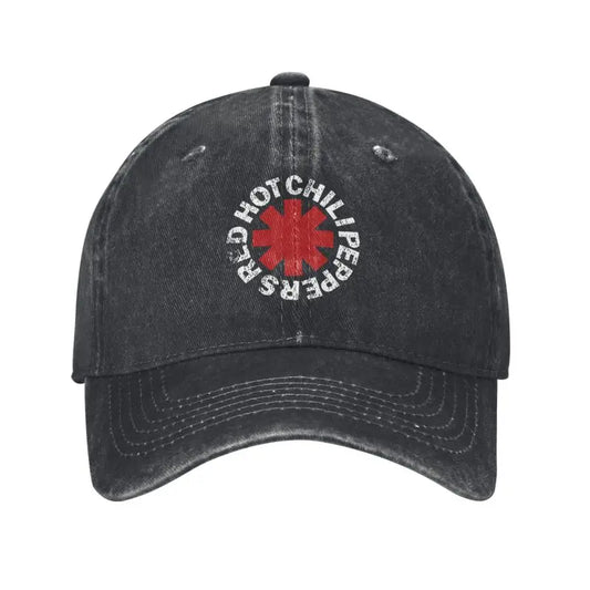 Red Hot Chili Peppers Print Baseball Caps