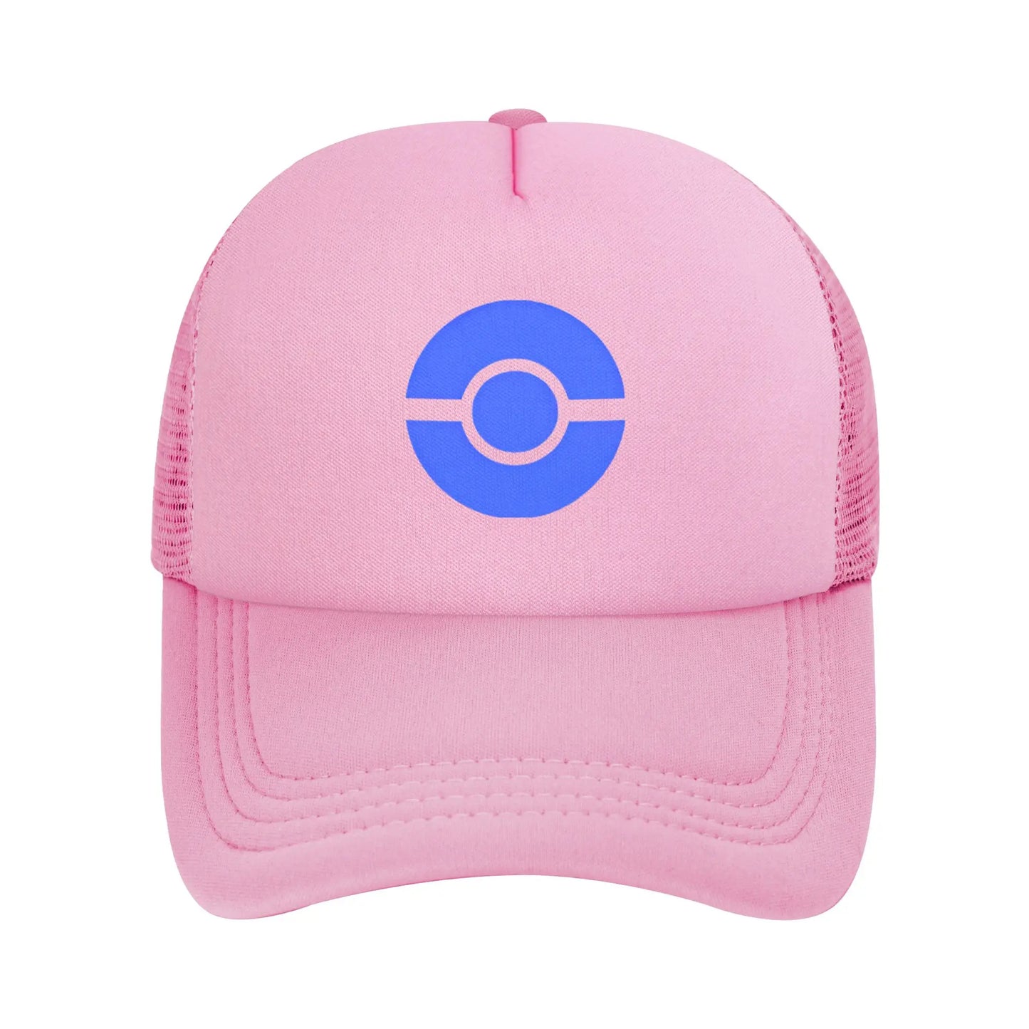 Pokemoned Yellow Duck Psyduck Trucker Caps Mesh Baseball Cap