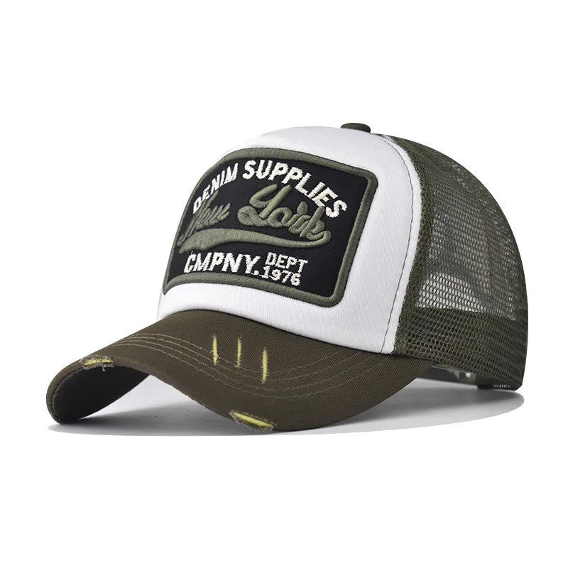 Unisex NEW YORK CMPNY Embroidery Street Baseball Cap
