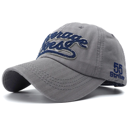 Letter Embroidered Cotton Baseball Cap