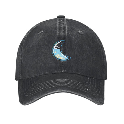 Fashion Twin Soulmates Moon Baseball Cap