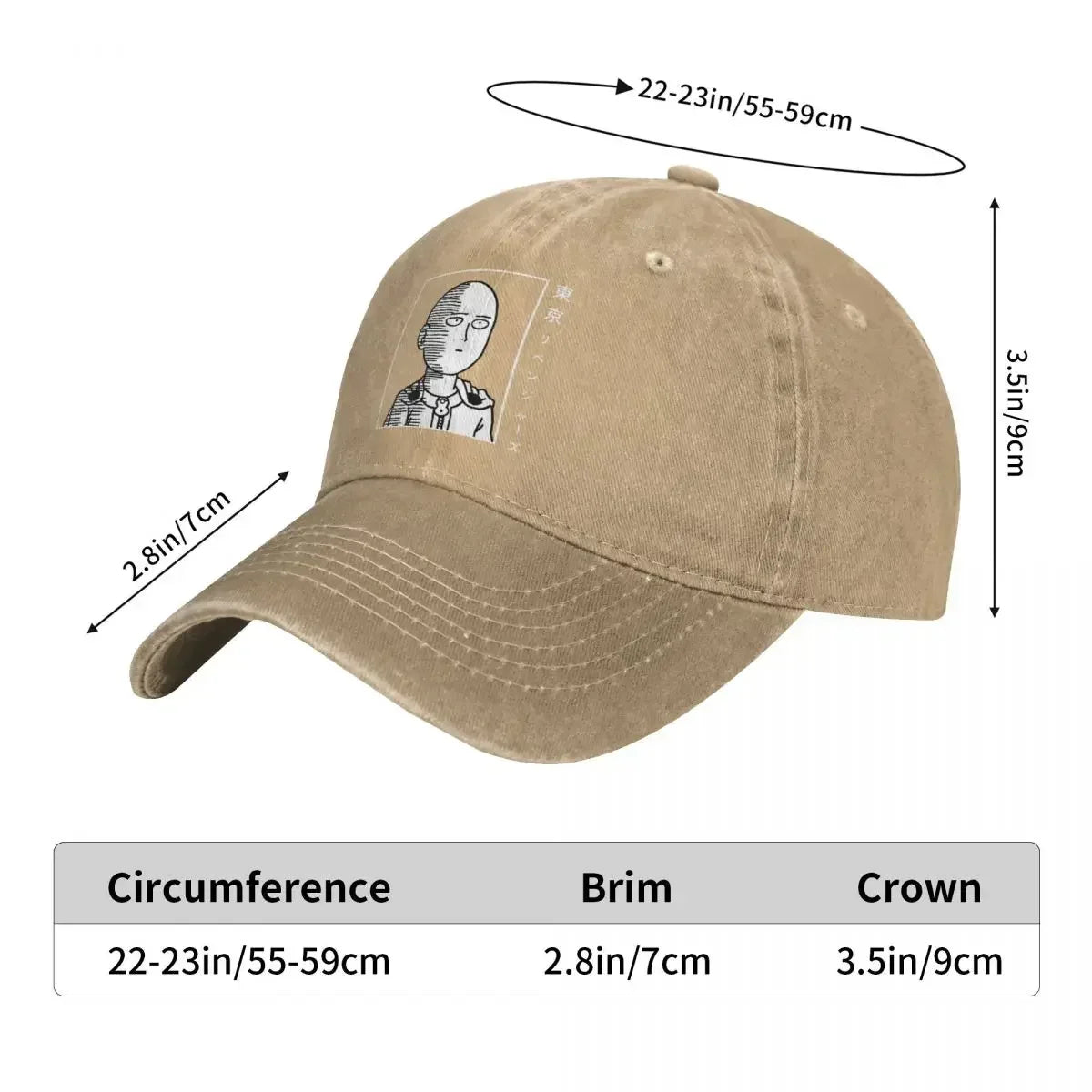 Fashion One Punch Man Baseball Caps