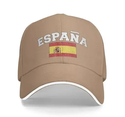 Espana Flag of Spain Spanish Denim Hats Baseball Caps