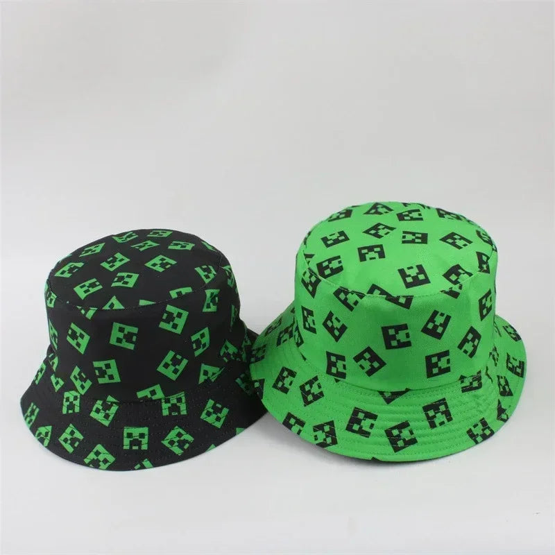 Fashion Print Hip Hop Bucket Hat Summer Men Fisherman Caps
