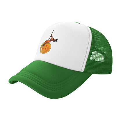 Wrecking Dragon Ball Saiyan Mesh Baseball Cap